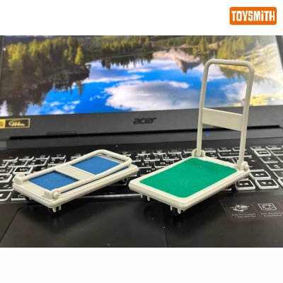 รถเข็น Mini ขนาดเล็ก สําหรับตกแต่งบ้านตุ๊กตา โมเดล ฟิกเกอร์