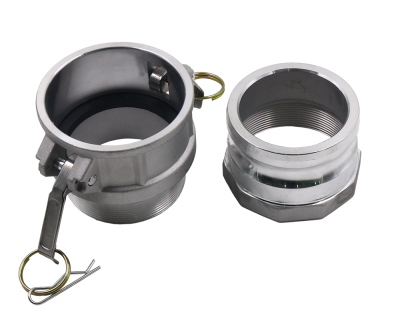 ข้อต่อสวมเร็วอลูมิเนียม ต่อเข้าปั๊มน้ำ สายยาง ขนาดข้อต่อท่อ 2นิ้ว 3นิ้ว