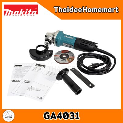 MAKITA เครื่องเจียรไฟฟ้า 4 นิ้ว สวิตซ์ท้าย GA4031 (720W) รับประกัน 2 ปี