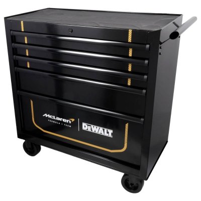 DEWALT  ตู้เครื่องมือช่างแบบล้อเลื่อน 5 ชั้น  x McLaren F1 Team Special Edition ขนาด 900 มม DWST98236-1 คือ