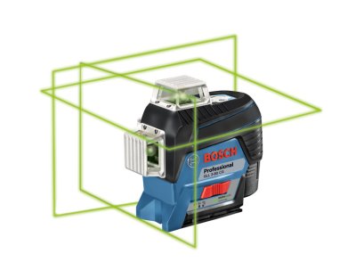 BOSCH เครื่องวัดระดับเลเซอร์ 3 เส้น (สีเขียว) 80 เมตร GLL3-80CG (0601063U80) รับประกันศูนย์ 6 เดือน