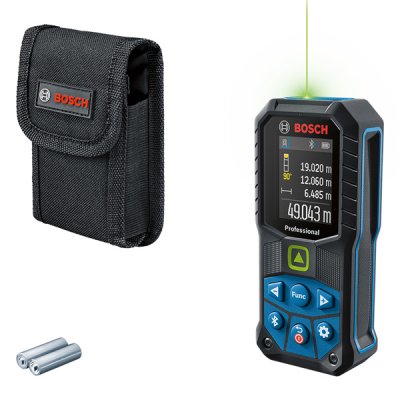 BOSCH เครื่องวัดระยะเลเซอร์ 50 เมตร (สีเขียว) รุ่น GLM50-27CG รับประกันศูนย์ 6 เดือน 0601072UK0