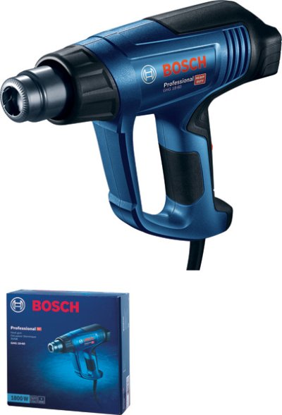 BOSCH เครื่องเป่าลมร้อนไฟฟ้า รุ่น GHG18-60 (1800วัตต์) รับประกันศูนย์ 1 ปี 06012A61K0