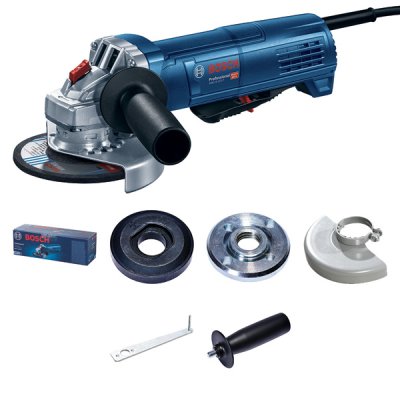 BOSCH เครื่องเจียรไฟฟ้า 4 นิ้ว รุ่น GWS9-100P สวิตซ์มือบีบ (900วัตต์) รับประกันศูนย์ 1 ปี 06013965K0