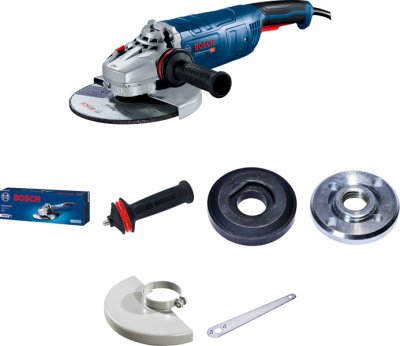 BOSCH เครื่องเจียร์ไฟฟ้า 9 นิ้ว รุ่น GWS24-230 (2400W) 06018C30K0 รับประกันศูนย์ 1 ปี