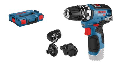 BOSCH สว่านไร้สาย 4 หัว 12V GSR12V-35FC SOLO (ตัวเปล่า) 06019H3003 รับประกันศูนย์ 1 ปี
