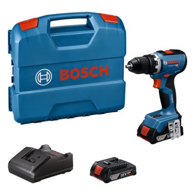 BOSCH สว่านไร้สาย 18V GSR18V-65 SET (2.0Ahx2) 06019N30K0 (65Nm) รับประกันศูนย์ 1 ปี