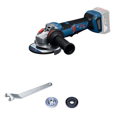 BOSCH เครื่องเจียร์ไร้สาย 5 นิ้ว 18V GWS18V-11PS SOLO (ตัวเปล่า) 06019N43K2 รับประกันศูนย์ 1 ปี