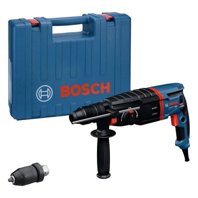 BOSCH สว่านโรตารี่ไฟฟ้า 3 ระบบ 26 มม. GBH2-26F เปลี่ยนหัวได้ (830W) 06112544K0 รับประกันศูนย์ 1 ปี