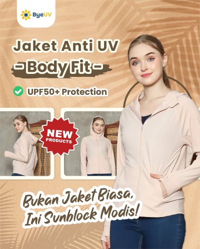 Jaket Anti UV Body Fit