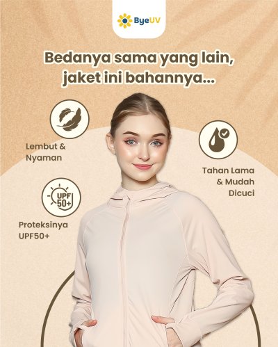 Jaket Anti UV Body Fit