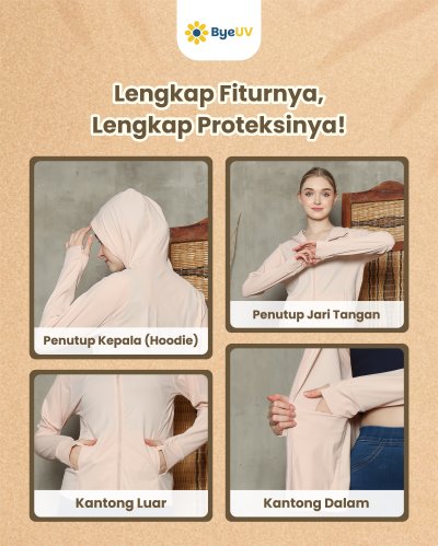 Jaket Anti UV Body Fit