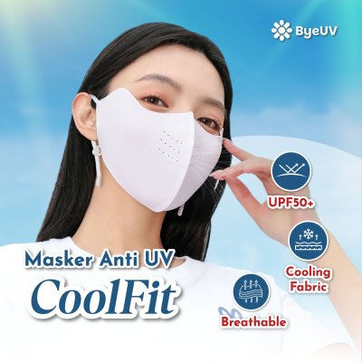 CoolFit Masker Anti UV UPF50+