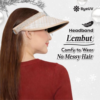 Topi Tweed Pearl Anti UV UPF50+