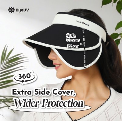 Topi Lipat Wing Anti UV Wanita UPF50+