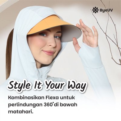 Topi Lipat Flexa Anti UV