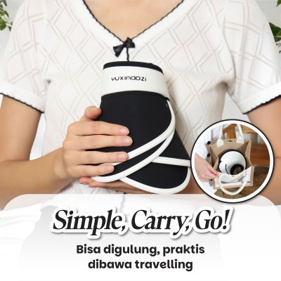 Topi Lipat Wing Anti UV Wanita UPF50+