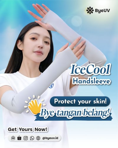 ICECOOL HANDSLEEVE ANTI UV MANSET TANGAN WANITA