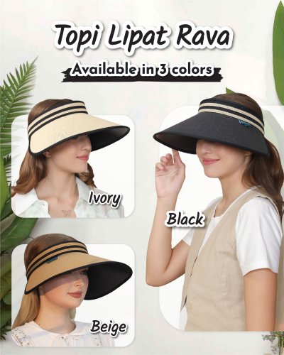 Topi Lipat Rava Anti UV