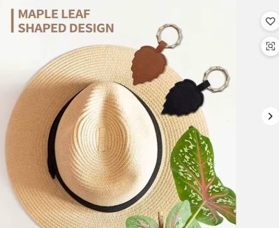 Klip Penjepit Topi Magnetik - Maple Leaf
