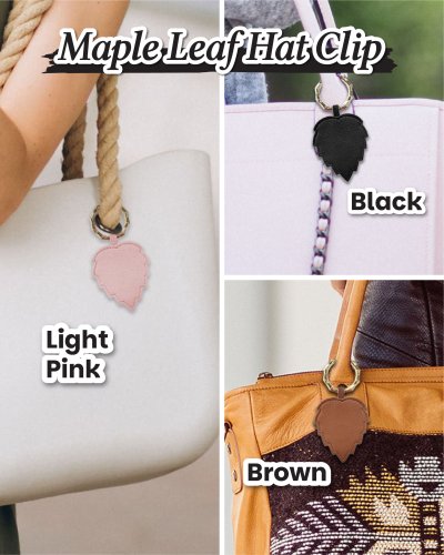 Klip Penjepit Topi Magnetik - Maple Leaf