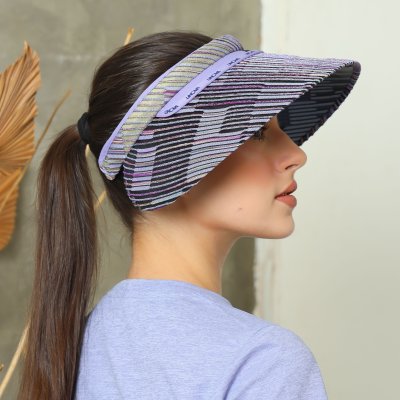 Topi Fashion Stripe Anti UV Linova