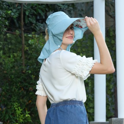 Topi Suncover Anti UV : Perlindungan Matahari 360°