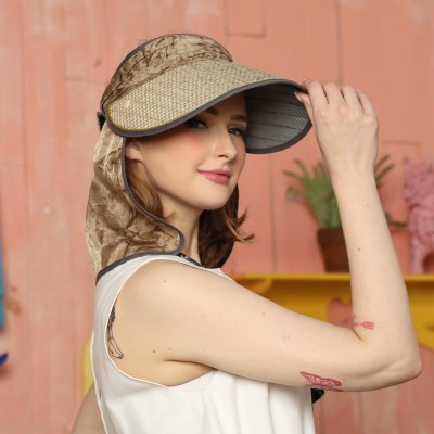 Topi Lipat Scarf Anti UV CVORE