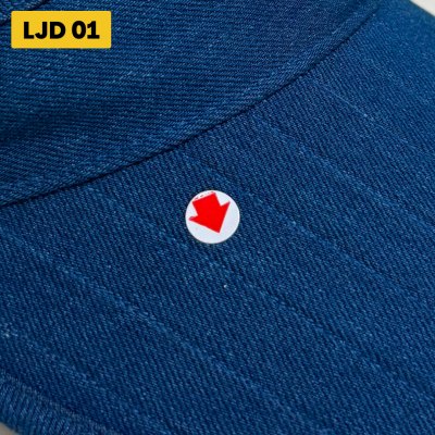 DEFFECT SALE Topi Lipat Jeans Anti UV