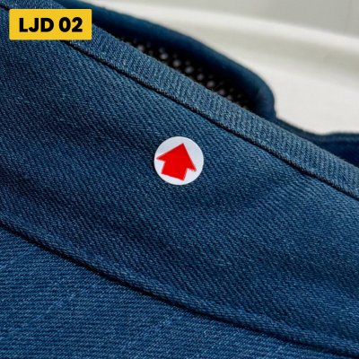 DEFFECT SALE Topi Lipat Jeans Anti UV
