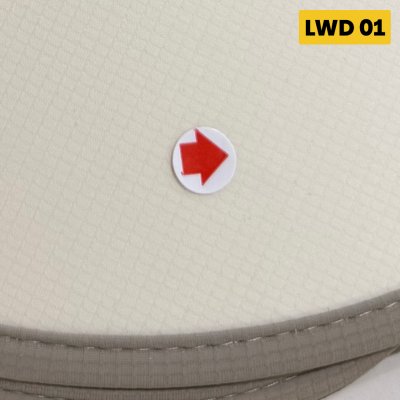 DEFECT SALE Topi Lipat Wing Anti UV Wanita UPF50+