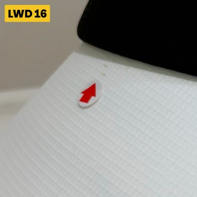 DEFECT SALE Topi Lipat Wing Anti UV Wanita UPF50+