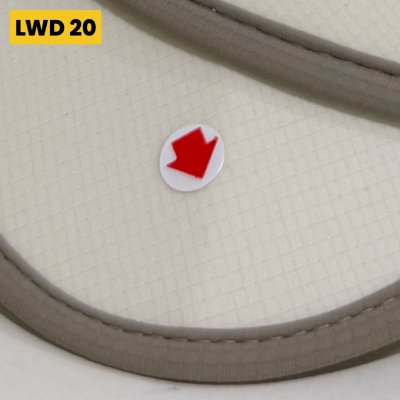 DEFECT SALE Topi Lipat Wing Anti UV Wanita UPF50+