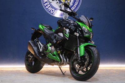 KAWASAKI Z800 ปี 2015 สีเขียว ไมล์ 8,xxx โล!!!