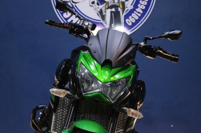 KAWASAKI Z800 ปี 2015 สีเขียว ไมล์ 8,xxx โล!!!