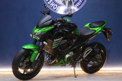 KAWASAKI Z800 ปี 2015 สีเขียว ไมล์ 8,xxx โล!!!
