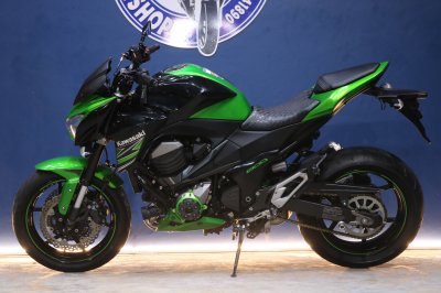 KAWASAKI Z800 ปี 2015 สีเขียว ไมล์ 8,xxx โล!!!