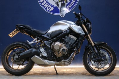 HONDA CB650R ปี 2020 สีเทา ไมล์ 9,xxx โล!!