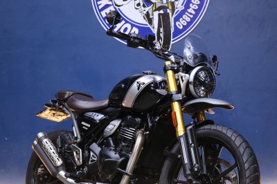 TRIUMPH SCRAMBLER 400X ปี 2024 ดำ