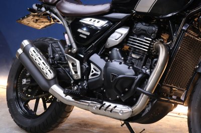 TRIUMPH SCRAMBLER 400X ปี 2024 ดำ