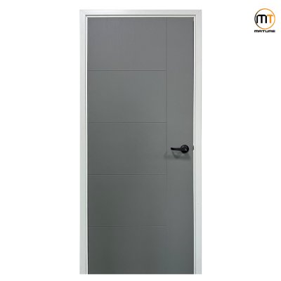 uPVC Painting Door IUP-002 สี Dark Grey