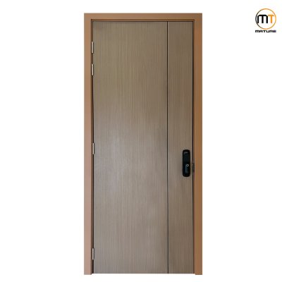 uPVC Door IUP-003 สี Berma Teak