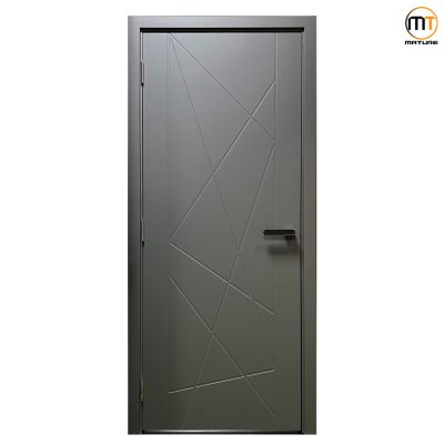 WPC Painting Door สี Dark Grey