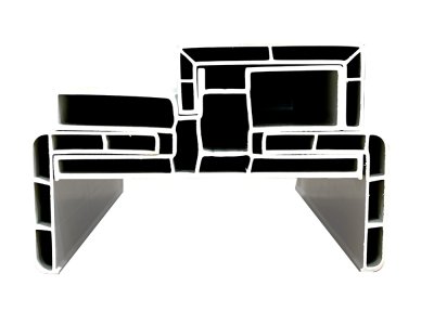 UPVC DOOR FRAME 2x4 Inch