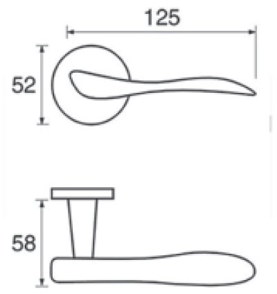 Hollow Lever Handle MTL-925