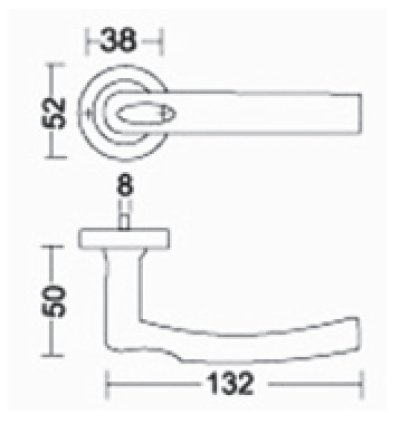 Hollow Lever Handle MTL-935