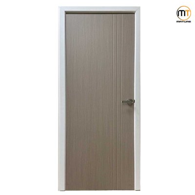 WPC-003 WPC Vacuum Door สี Ligth teak