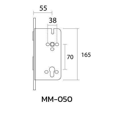 Hollow Lever Handle MSL-001-C