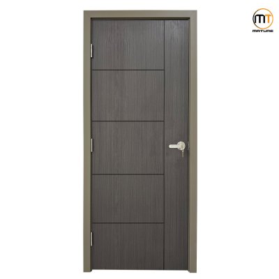 uPVC Door IUP-002 สี Grey Oak