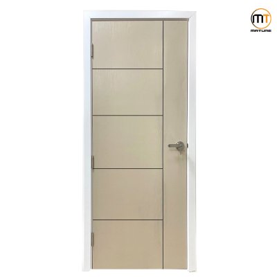 uPVC Door IUP-002 สี Wooden Cream